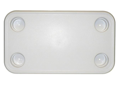 Imagen de MESA RECTANGULAR PVC CON SOPORTE PARA BEBIDAS 712*406