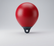 Imagen de BOYA BALIZA  ROJO/AZUL Ø470x630L