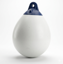 Imagen de BOYA BALIZA BLANCO/AZUL Ø500x730L
